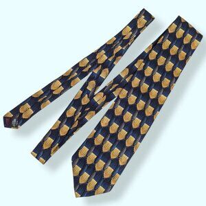 🍁Vintage Carrington Signature 100% Silk Tie